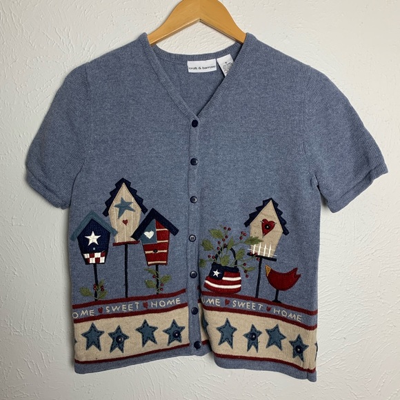 croft & barrow Sweaters - Croft & Barrow Home Sweet Home Teacher Sweater